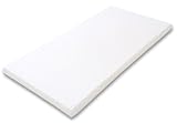 Best For Kids - Kindermatratze 60x120 | klappbare Kindermatratze | Babybettmatratze 60x120 | Kinder Rollmatratze | Reisebett-Schaumstoffmatratze | Kinderbettmatratze mit Mikrofaserbezug (Weiß)
