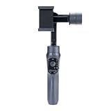 RIYAN Smartphone Drei-Achsen-Gimbal Anti-Shake-Stabilisator Rad Zoom automatisch Panoramafotos folgen