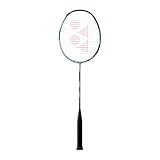 YONEX Badmintonschläger ASTROX 88 S Game Modell 2024/2025 Black-Silver Angriffsracket UVP 119,90 + BESAITET + YONEX FULLSIZE-RACKETBAG