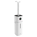 Obere Füllung Luftbefeuchter, Luftbefeuchter für großen Raum Luftbefeuchter 16L, mit Fernsteuerung und LED-Bildschirm, für Badezimmer, Schlafzimmer, Wohnzimmer, Küche, Weiß