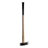 DEMA Spaltaxt 3 kg – Spalthammer mit Esche Holzgriff, Robustes Spaltbeil für Holzspalten, Axt & Beil für Garten und Werkstatt