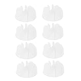 minkissy 8 Stück Austausch Der Haartrocknerblätter Kunststoff-reparaturventilator Für Haartrockner Schwer Pflicht Klingen Für Haartrockner Teil Luft Fit Transparent Plastik