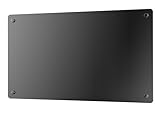PUR LINE Glas-Heizkörper, 1500 W, WLAN-Steuerung, App Panel GLASS1500, modernes und effizientes Design, geeignet für Badezimmer und wöchentliche Programmierung