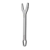 FUUGlan Superdünner Maulschlüssel mit offenem Ende, hart und 8–25 mm Edelstahl-Ratschenschlüssel, Doppelkopf-Design