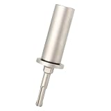 Erdstangen-Treiberadapter für 5/8 Zoll und 3/4 Zoll Stangen, Drehhammer, robustes Werkzeug, geeignet für Zäune und Rammpfähle