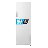 Heinrich´s Gefrierschrank 194 Liter, Temperatur:-14°C~-24°C, Freezer, No-Frost Schutz, 5x Gefrierschublade +1x Gefrierfach, LED-Display,Airflow, wechselbarer Türanschlag, Alarmfunktion, weiß