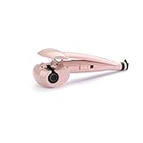 BaByliss Rose Blush Curl Secret Auto-Curler, aus Kunststoff, automatischer Lockenstab mit 2 Temperaturstufen, Rosa, 10.1 x 3.3 cm, 2664PRE