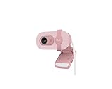 Logitech Brio 100 Webcam, 2 MP, 1920 x 1080 Pixel, USB, Rosa
