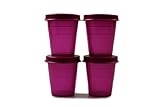 Tupperware Kühlschrank Wichtel 50 ml pink (4) Behälter Kräuter Liliputbecher