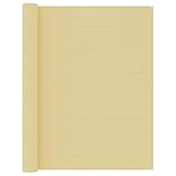 CIADAZ Zeltteppich, 250 x 500 cm, Beige, Außenboden, Zeltmatte, Campingmatte, Isoliermatte