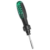 12-in-1 Ratschen-Schraubendreher-Set, professionelles Werkzeug, verstellbar, tragbar, Schraubendreher-Kits für Möbel/Auto/Computer