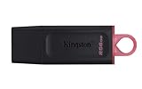 Kingston DataTraveler Exodia DTX/256GB USB-Stick 3.2 Gen 1 - mit Schutzkappe und Schlüsselring in mehreren Farben, schwarz