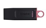 Kingston DataTraveler Exodia DTX/256GB USB-Stick 3.2 Gen 1 - mit Schutzkappe und Schlüsselring in mehreren Farben, schwarz