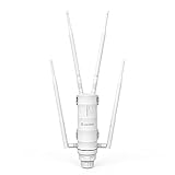 WAVLINK AC1200 Wireless Access Point Outdoor Wetterfest Dual Band 2.4+5G 1200Mbit/s WLAN AP/WLAN Repeater Easymesh 3 in 1 mit PoE Gigabit Port