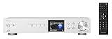 VR-Radio Internet Tuner: Digitaler WLAN-HiFi-Tuner, Internetradio, DAB+, Bluetooth, Silber (DAB+ Receiver für Stereoanlage, Tuner für Stereoanlage, iPhone Ladestation)