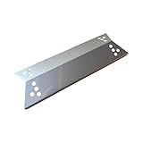 EWH Edelstahl Brennerabdeckung für Mr. Gardener (Diverse Modelle) - Größe: LxBxH 34,7 x 11,7 x 3,5 cm (Bitte Größe vor dem Kauf prüfen !) - 1 Stück Flammenverteiler Brennerzelt