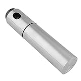 ULTECHNOVO mit Feinem Sprühnebel Tragbare Sprühflasche für Öl und Essig zum Braten Backen und Grillen Lebensmittelechtes Material Silber