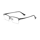 EYEphy Herren Reintitan Business Anti-Blaulicht Lesebrille, HD Asphärische Harzlinse Leser/Anti-Müdigkeit,01,+3.0