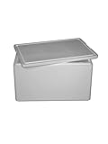 Thermobox, Styroporbox für Essen, Getränke & temperaturempfindliche Ware , Isolierbox aus Styropor mit Deckel , Maße: 59,5 x 39,5 x 40 cm , Wandstärke: 3 cm , Volumen: 60,9 L