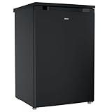 CHIQ Gefrierschränke CSD90D4D | 85 L Gefrierschrank | 4 Sterne Gefrierfach -24℃| Stummschalten| Einstellbarer Temperaturregler | Starke Gefrierleistung Schwarz