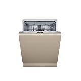 NEFF S297TCX00E, N 70, XXL-Smarter Geschirrspüler Vollintegriert, 60 cm, 6 Programme und für eine tiefe und effektive Reinigung, 14 Maßgedecke, höhenverstellbarer Oberkorb, Made in Germany