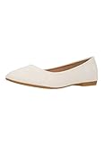 Elara Damen Ballerina Bequeme Slip Ons Flach Chunkyrayan P B3039 Weiss 40