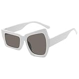 Xijobido Herren Spaß Sonnenbrille,Tragbare Street Photography Brillen - Für Angeln Autofahren Radfahren Stilvolle Asymmetrische Formen