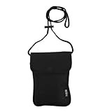 jojofuny wasserdichte Brusttasche mit Multifunktionale Reise Halsbrieftasche für Dokumente und Geld für Geschäftsreisen und Urlaub Leicht und Tragbar