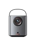 Nebula Anker Mars 3 Air Mini Beamer, 1080p, mit Google TV, Smart, WLAN Projektor, Tragbarer Projektor mit 400 ANSI-Lumen, Dolby Digital, 2*8W, 150-Zoll Bild, Integrierter Akku, 2,5 Stunden Spielzeit