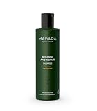 MÁDARA Organic Skincare | Nourish And Repair Shampoo - 250 ml, mit Nördlicher Brennnessel Und Quitte, Pflegend, Seidig, Reichhaltig, Verhindert Haarbruch, Vegan, Ecocert-zertifiziert
