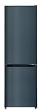 CHiQ FBM260L Freistehender Kühlschrank mit Gefrierfach 260L | Kühl-Gefrierkombination Low-frost Technologie | 176 x 54 x 55 cm (HxBxT) | 12 Jahre Garantie auf den Kompressor*, Dunkler Edelstahl Look