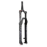 Mountainbikes Federgabel 26 27,5 29 Zoll Luftgabel 140mm Federweg 1-1/2' Konische Fahrrad Vorderradgabel Scheibenbremse Fahrradgabeln 9*100mm QR Dämpfungseinstellung HL/RL(Tapered-manual,29')