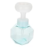 SWOOMEY Blume Funkelnde Flasche Body wash Shower bathme sprudelreiniger Peeling-Gesichtswäsche Werkzeug seifenspender automatisch Sprudler Milchbubbler Thema petg Blue