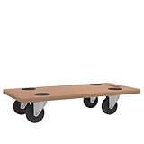 Kangmusi Rollbretter 6 STK. Rechteckig Holzwerkstoff,154886