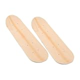 Abaodam 1 Satz Skateboard-Deck Für Kinder Skateboardmaterial Selber Machen Unvollendetes Holzskateboard Jungen-Skateboard DIY-Handwerk DIY-Graffiti Skateboard-Decks Ahorn Beige 2st