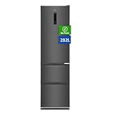 CHIQ 282 L Freistehender Kühlschrank mit Gefrierschubladen, 282 L, Duales Invertersystem, Frostfrei, Multi-Luftstrom, Intelligentes Touch-Screen-Eingaben, Kompressor mit 12-Jahres-Garantie