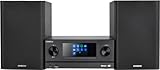 Kenwood M-9000S-B - Smart Micro Hi-Fi System mit Internetradio, DAB+, CD/USB und Audiostreaming, Farbe Schwarz