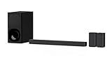 Sony HT-S20R 5.1 TV-Soundbar Dolby Surround mit kabelgebundenem Subwoofer und hinteren Lautsprechern, Schwarz