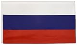 FlagScout - Russland Flagge | 90 x 150 cm | Flaggen mit top Qualität, hochwertiger Verarbeitung und kräftigen Farben