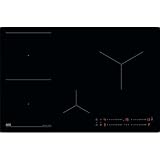 AEG Serie 6000 Induktionskochfeld 80 cm, 4 Glaskeramikbrenner, Bridge-Funktion, flexible Kochzonen, PowerBoost, Hob2Hood, Touch Control, Kindersicherung, TO84IB00IB, Schwarz