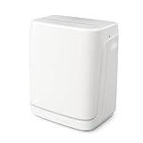 Klimaanlage Mobil 9000 BTU, 3-in-1 Mobile Klimaanlage mit Abluftschlauch,Kühlen,Entfeuchten, Luftzirkulation, LED Display&Fernbedienung, 24h-Timer, Leise&Energieeffizient, Für Räume bis zu 88 m³(33㎡)