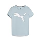 PUMA Mädchen Active Tee G T-Shirt, Türkis Surf, 140