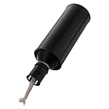 Outanaya Taschenlampen-kraftstofftank Tischtaschenlampe Küchenfackel Brenner-ersatzkanister Brennerbehälter Brennerkanister Nachfüllbar Fackeltanks Fackelkanister Aus Metall Black Eisen