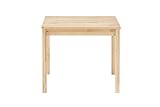 Robas Lund Tisch Esszimmertisch Massivholz Kernbuche, Alfons BxHxT 70 x 76 x 70 cm, Natur