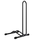 TLGREEN Fahrradständer Boden,Abnehmbar Bodenständer Fahrräder,Reifenbreite bis 80 mm, Freistehend Fahrradhalter, Radständer für Mountainbike Rennrad MTB