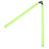 Mikikit 1 Satz Fußball-Trainings Stange Hinterhof Ausbildung Tonhöhe Üben Rute Für Den Sport Fußballtraining Konstruktionsstange Für Das Training Fußballstange Sportrute Green Plastik