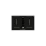 Table de cuisson aspirante induction - BOSCH - 4 foyers - L80 x P52 cm - PVQ811F15E