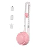SHINEOFI 1 Satz Verstellbarer Kreisschneider für Papier Kreis Cutter mit Ersatzteilen für Bastelprojekte Flexible Einstellungen Leichte Handhabung Integrierte Lagerung für Ersatzklingen