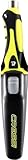 CRESSI Unisex-Adult Argus Knife Black/Yellow Tauchermesser für Tauchbegeisterte, SB_Schwarz/Gelb, 22.8 cm