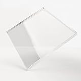 Acrylglas 2-20mm GS PMMA Transparent Glasklar Zuschnitt Scheibe Materialstärke und Größe Wählbar (2 mm, 100 x 200 mm)